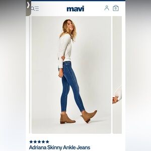 NWT Mavi Adriana Jeans